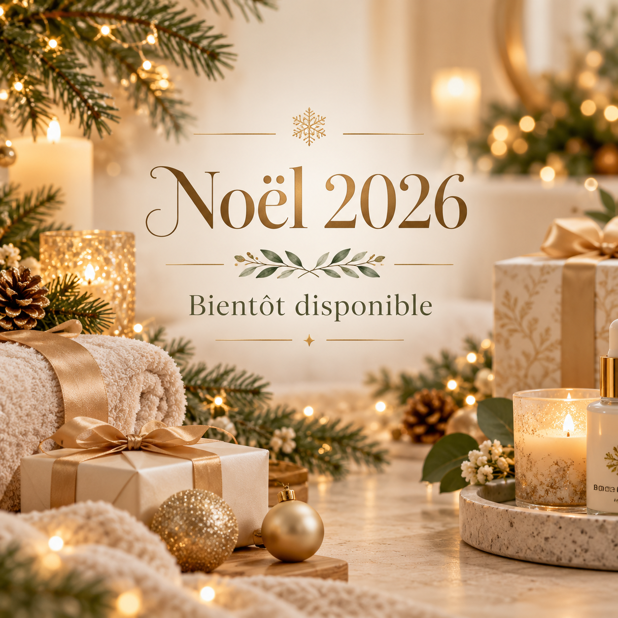Collection de Noël 2026 - bientôt disponible